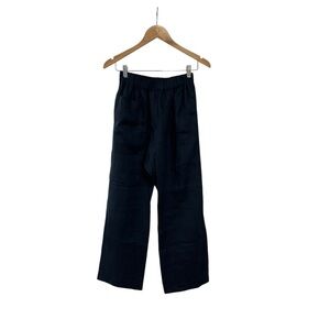 Jaimie New Zealand Linen Navy Blue Pants S M